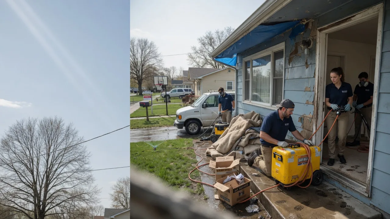 Basement Flood Cleanup in Madison, IN near me